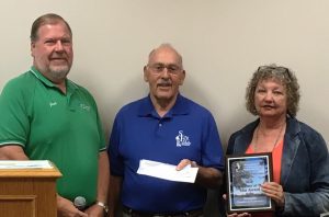 Pictured left to right: Jack Faker (Chamber Board President), Lee Kreul (SFLECC Board President), and Janet Dold (Chamber Executive Director)